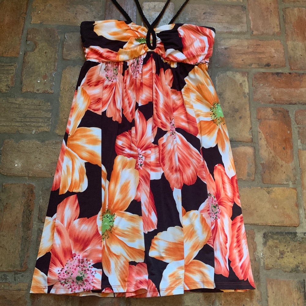 Hibiscus Floral Sun Dress